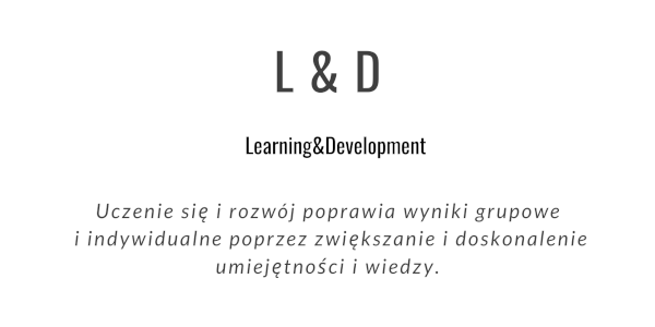 Learning and Development - platforma rozwoju pracowników